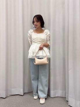 「RANDA（ランダ）のアイテム（シューズ）」を使った、RANDAさん（レディース・153cm）の秋コーディネート