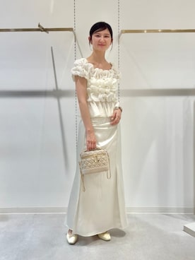 「RANDA（ランダ）のアイテム（バッグ）」を使った、RANDAさん（レディース・165cm）の春コーディネート