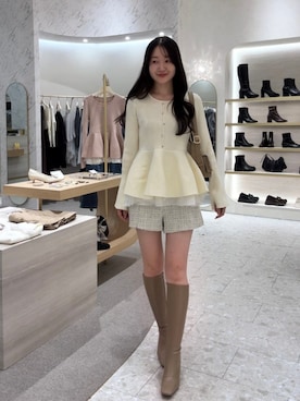 「RANDA（ランダ）のアイテム（シューズ）」を使った、RANDAさん（レディース・162cm）の秋コーディネート
