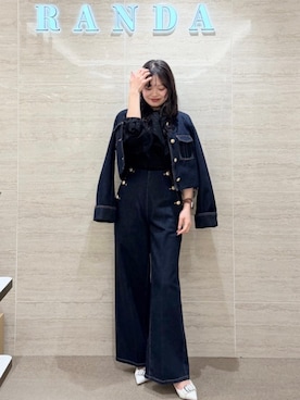 RANDAさん（レディース・157cm）の春コーディネート