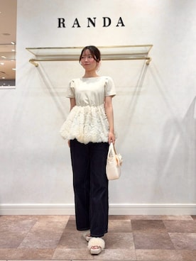 RANDAさん(レディース・157cm)の夏コーディネート
