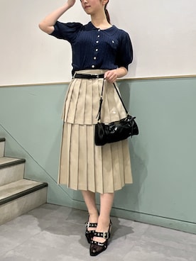 「ダズリン」｜hinanoさん（レディース・160cm）の夏コーディネート