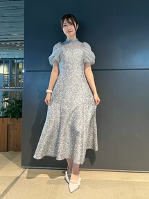 シアーベールジャガードワンピース｜ダズリン（dazzlin）アウトレット