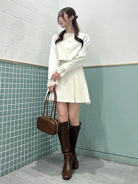 hinanoさん（レディース・160cm）の冬コーディネート