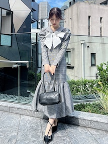 バルーンチェックワンピース｜ダズリン（dazzlin）公式通販｜RUNWAY