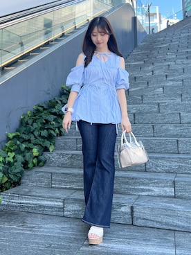 hinanoさん(レディース・160cm)の夏コーディネート