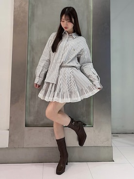 hinanoさん（レディース・160cm）の春コーディネート