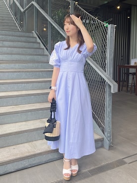 「ダズリン」｜hinanoさん（レディース・160cm）の夏コーディネート