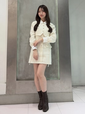 hinanoさん（レディース・160cm）の冬コーディネート