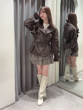 hinanoさん(レディース・160cm)の秋コーディネート