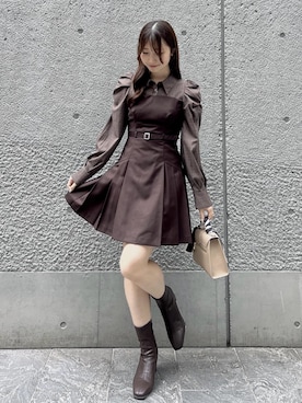 hinanoさん（レディース・160cm）の秋コーディネート