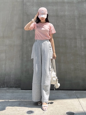 「アイテム（雑貨/ホビー）」を使った、hinanoさん（レディース・160cm）の夏コーディネート
