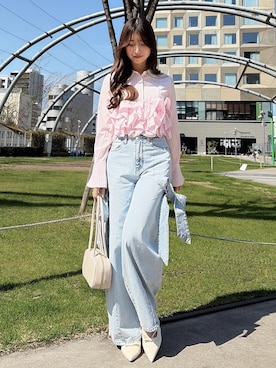 hinanoさん（レディース・160cm）の春コーディネート