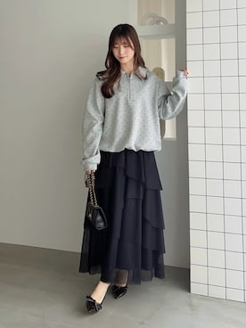 hinanoさん（レディース・160cm）の秋コーディネート