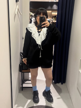 「PBLIM（ページボーイリム）のアイテム」を使った、まりもさん（レディース・158cm）の春コーディネート