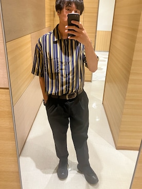 「アイテム（アナログ腕時計）」を使った、christiankun30さん（メンズ・176cm・30代）の秋コーディネート
