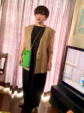 マコさん(レディース・161cm)の夏コーディネート