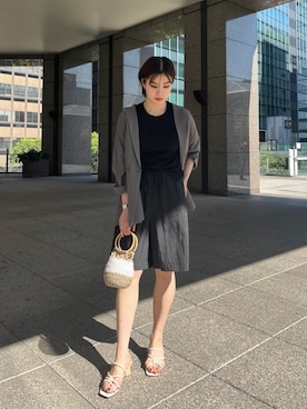 「BALI WERKSTATTE」｜DRESSLAVE STAFFさん（レディース・165cm）の夏コーディネート