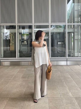 「BALI WERKSTATTE」｜DRESSLAVE STAFFさん（レディース・155cm）の夏コーディネート