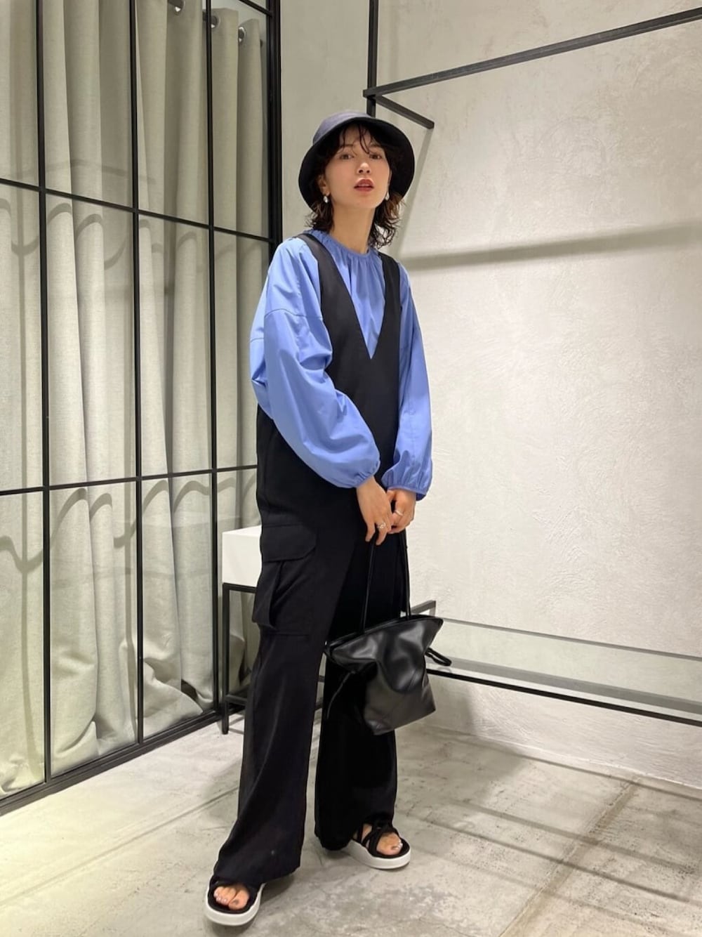 Kabinett（カビネ）の「kabinett / ruffle bag(ラッフルバッグ 