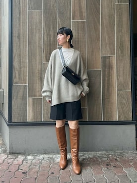 DRESSLAVE STAFFさん(レディース・160cm)の秋コーディネート