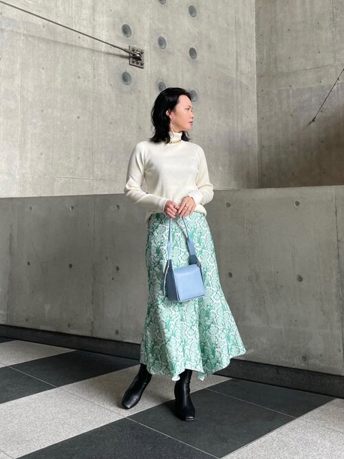 セール】flower jacquard flare skirt(フラワージャガード セール】flower jacquard flare skirt(フラワージャガード