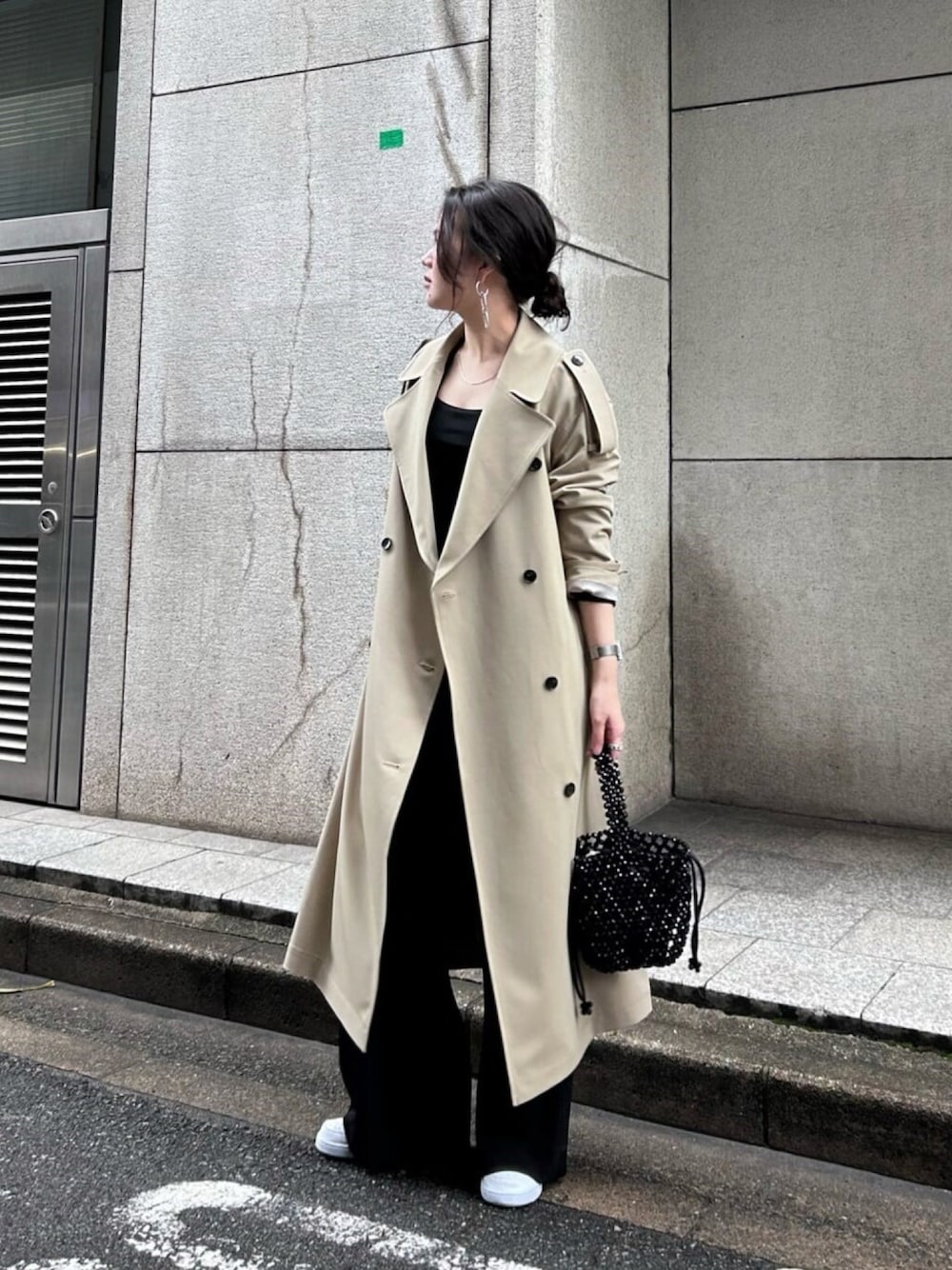 DRESSLAVE（ドレスレイブ）の「B7 / clear twill trench coat(クリア
