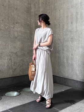 「BALI WERKSTATTE」｜DRESSLAVE STAFFさん（レディース・167cm）の夏コーディネート