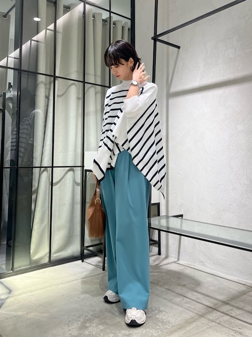 ニット セーター STUMBLY / deformation pullover knit(変形プルオーバニット) レディース STUMBLY ニット セーター / deformation pullover knit(変形