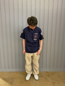K.Kazさん(メンズ・170cm)の春コーディネート