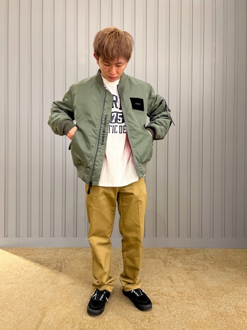 AVIREX ma1 ma-1 「GRAMPUS × AVIREX」MA-1 GRAMPUS-KUN