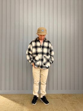 K.Kazさん（メンズ・170cm）の秋コーディネート