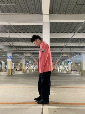 「AVIREX（アヴィレックス）のアイテム（その他アウター）」を使った、K.Kazさん（メンズ・170cm）の冬コーディネート