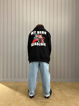 K.Kazさん（メンズ・170cm）の冬コーディネート