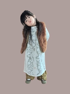 kana♡さん（キッズ・90cm）の秋コーディネート