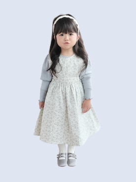 「no brand（ノーブランド）のアイテム」を使った、kana♡さん（キッズ・90cm）の冬コーディネート