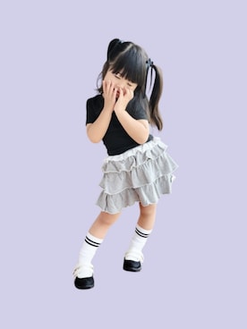 「Birthday（バースデイ）のアイテム」を使った、kana♡さん（キッズ・100cm）の夏コーディネート