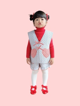 kana♡さん（キッズ・90cm）の秋コーディネート