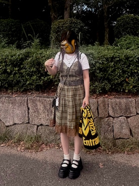 「森ガール」｜sumireさん（レディース・151cm）の秋コーディネート