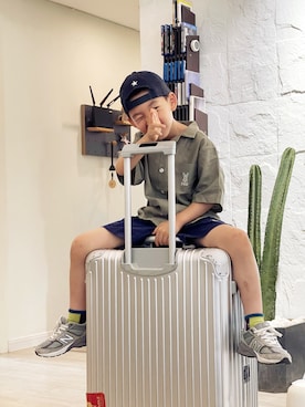 audittshoreさん（キッズ・120cm）の夏コーディネート