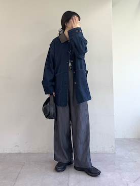 「アイテム（その他アウター）」を使った、tntun0さん（レディース・166cm）の夏コーディネート