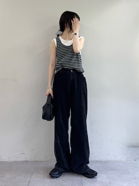 「アイテム（アンサンブル）」を使った、tntun0さん（レディース・166cm）の夏コーディネート