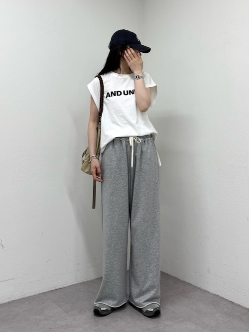 梨地フレンチスリーブアソートプリントTee