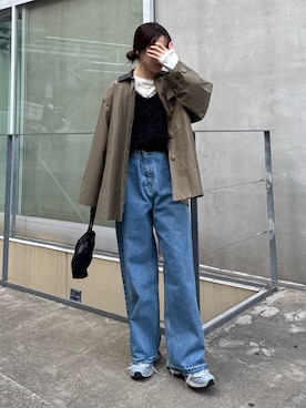 「CIAOPANIC TYPY（チャオパニックティピー）のアイテム（その他アウター）」を使った、tntun0さん（レディース・166cm）の秋コーディネート