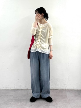 「SEADAM（シーダム）のアイテム」を使った、tntun0さん（レディース・166cm）の春コーディネート
