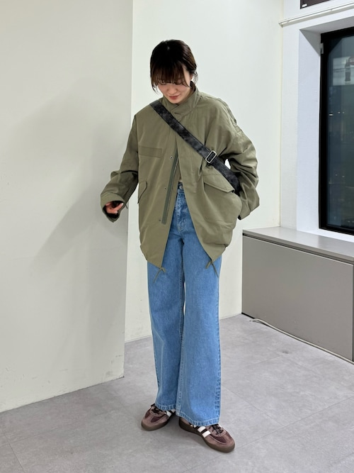 マルチウェイM-65スタンドネックビッグシルエットショートモ