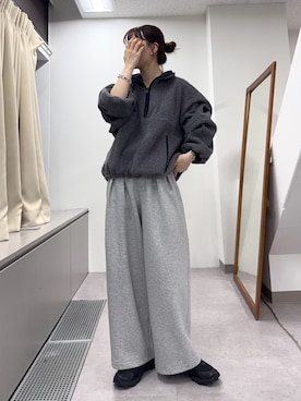 「アイテム（ブルゾン）」を使った、tntun0さん（レディース・166cm）の秋コーディネート