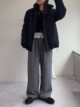 「CIAOPANIC TYPY（チャオパニックティピー）のアイテム（ダウンジャケット/コート）」を使った、tntun0さん（レディース・166cm）の冬コーディネート