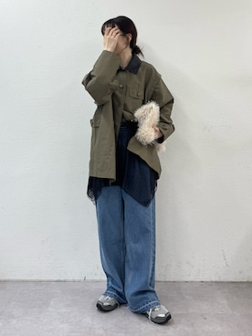 「アイテム（キャミソール）」を使った、tntun0さん（レディース・166cm）の秋コーディネート