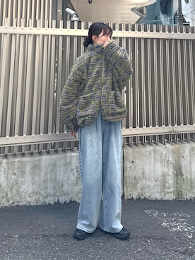 「CIAOPANIC TYPY（チャオパニックティピー）のアイテム（ジャケット/アウター）」を使った、tntun0さん（レディース・166cm）の秋コーディネート
